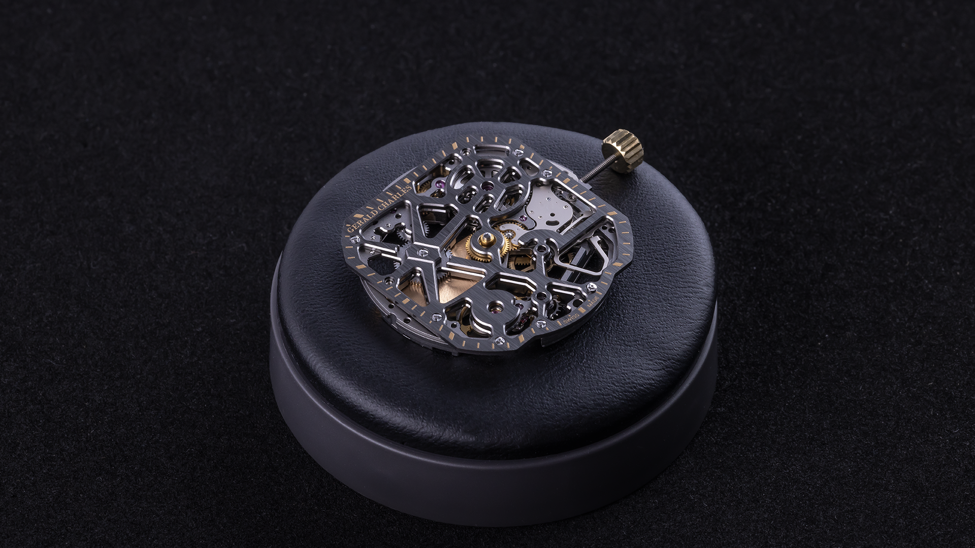 Movement of the Squelette watch