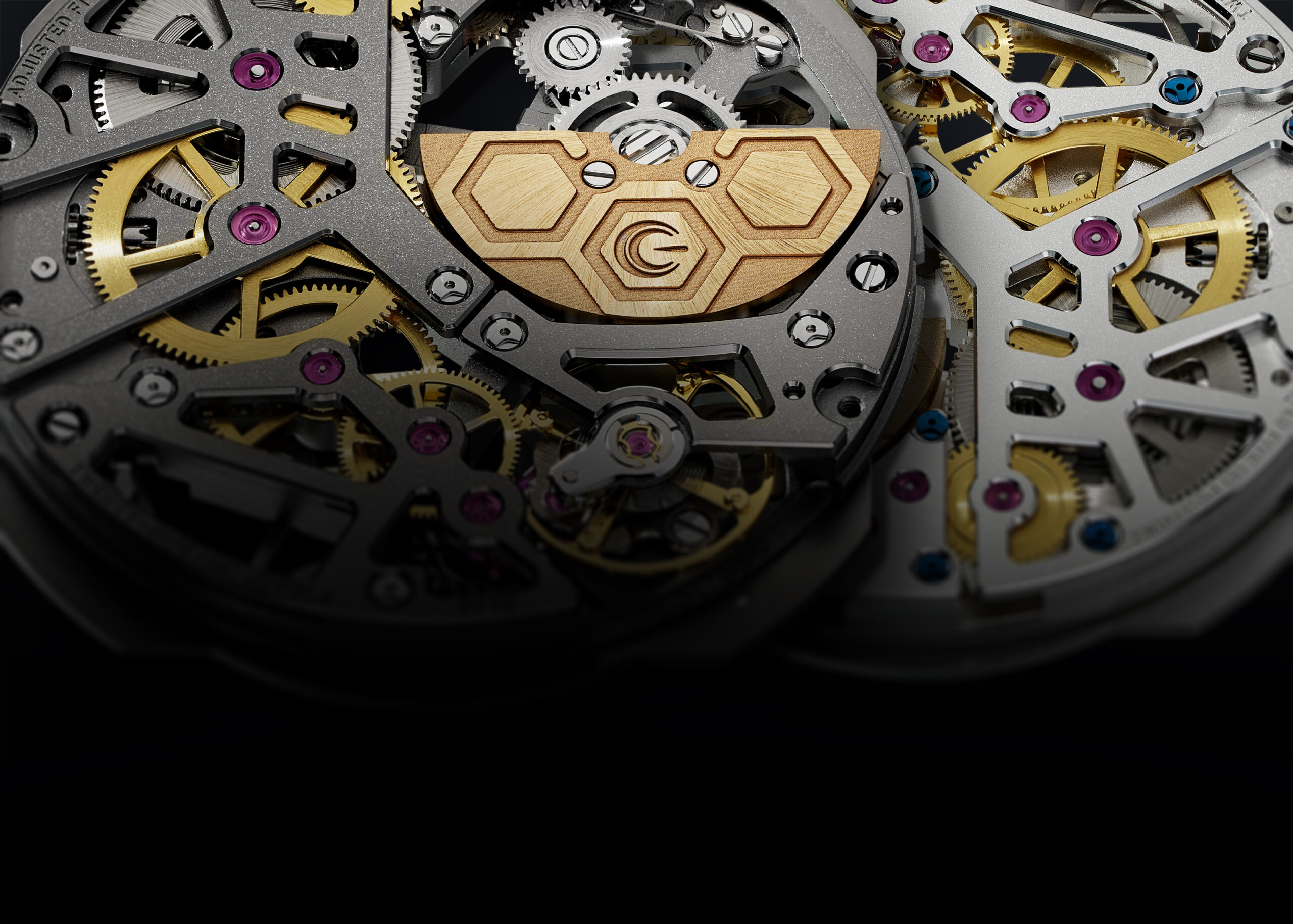 The movement is engineered as the core mechanical architecture of the timepiece