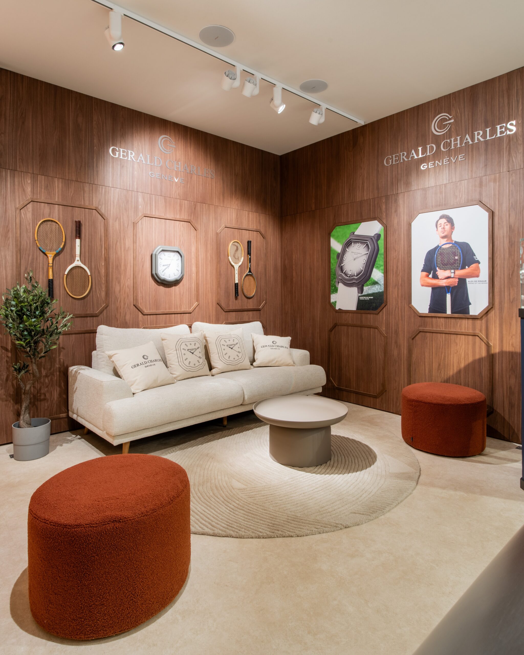 Gerald Charles booth at Watches and Wonders in Geneva