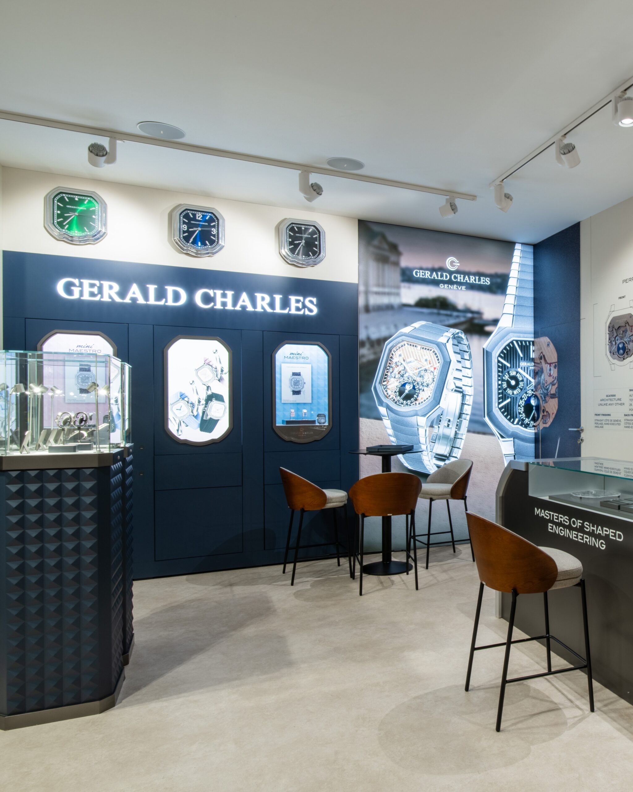 Gerald Charles booth at Watches and Wonders in Geneva