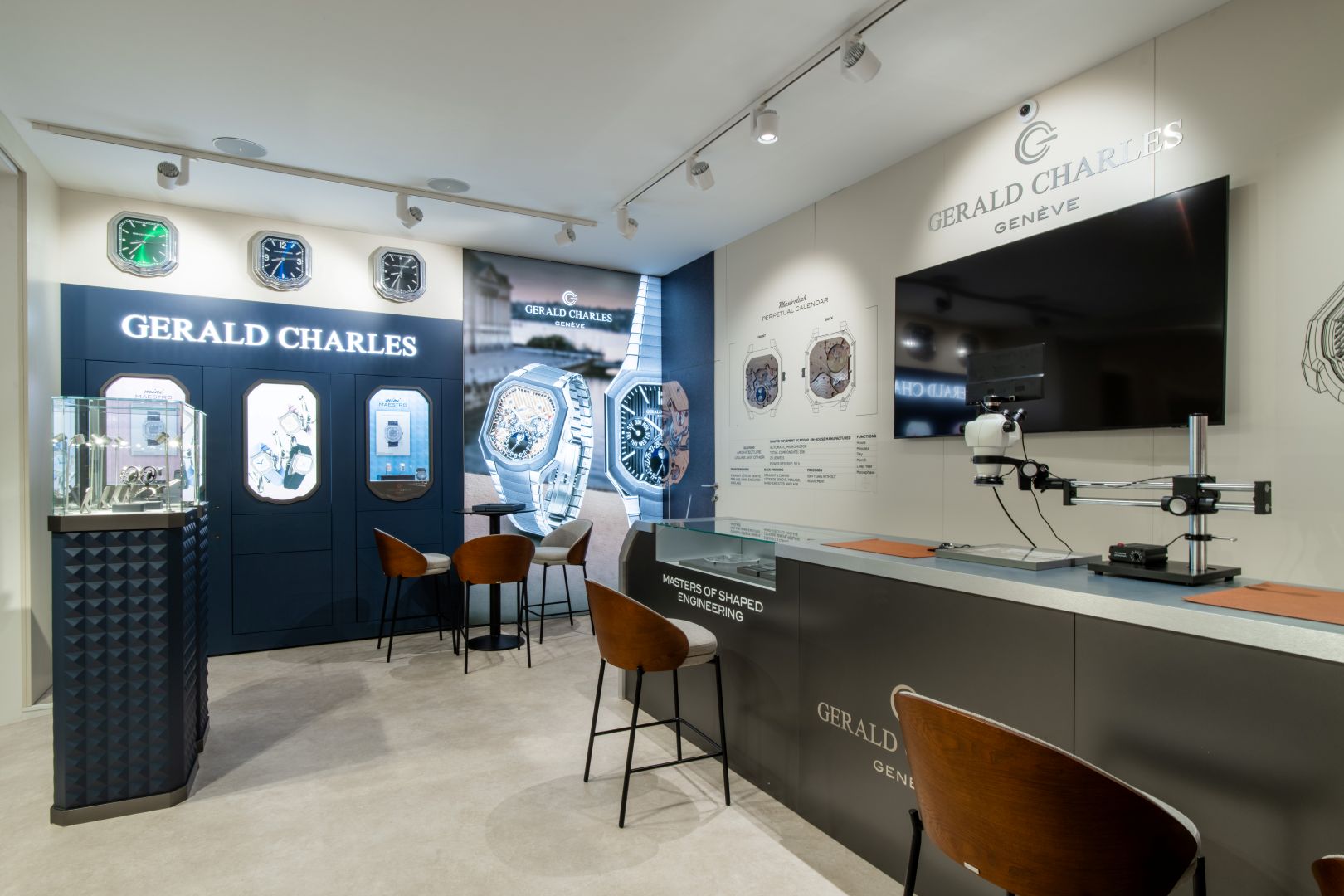 Gerald Charles booth at Watches and Wonders