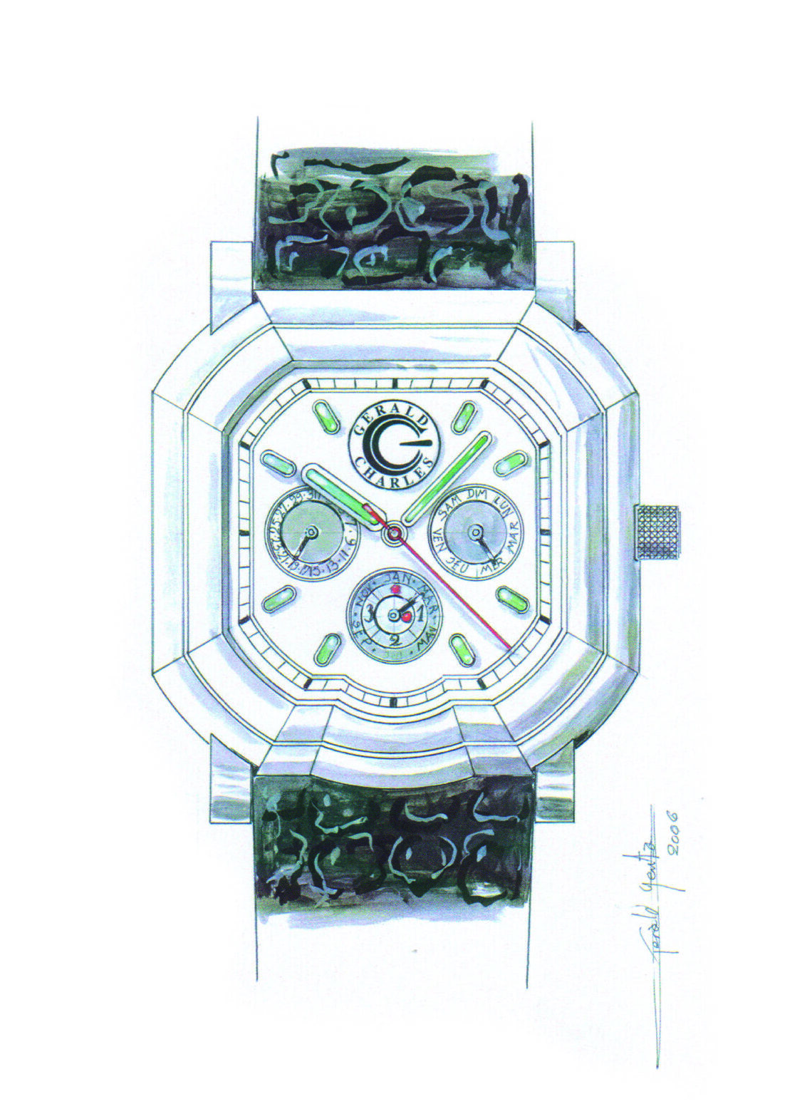 GC37 Perpetual Calendar 2006