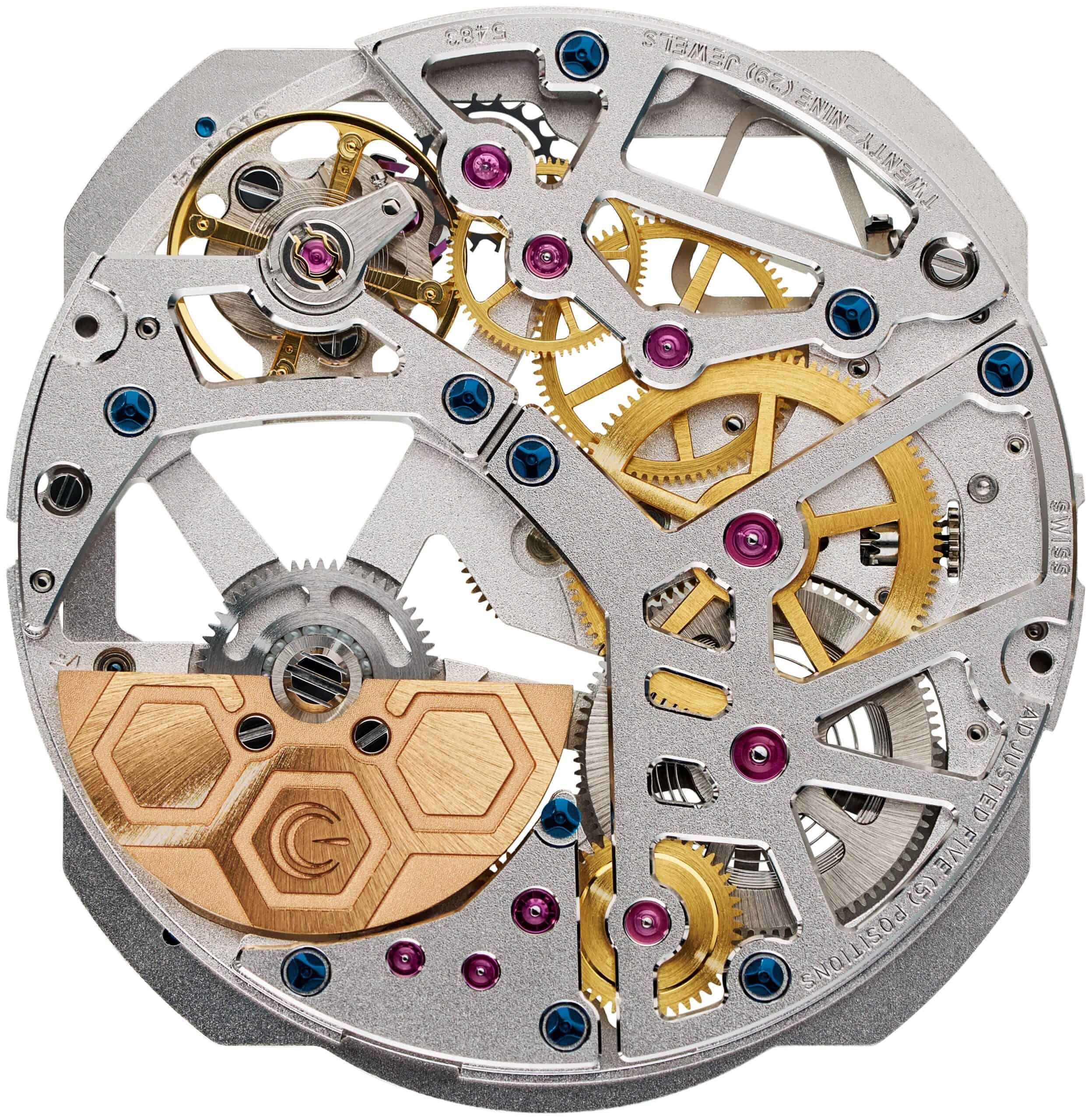 GCA 8001 Caliber Back