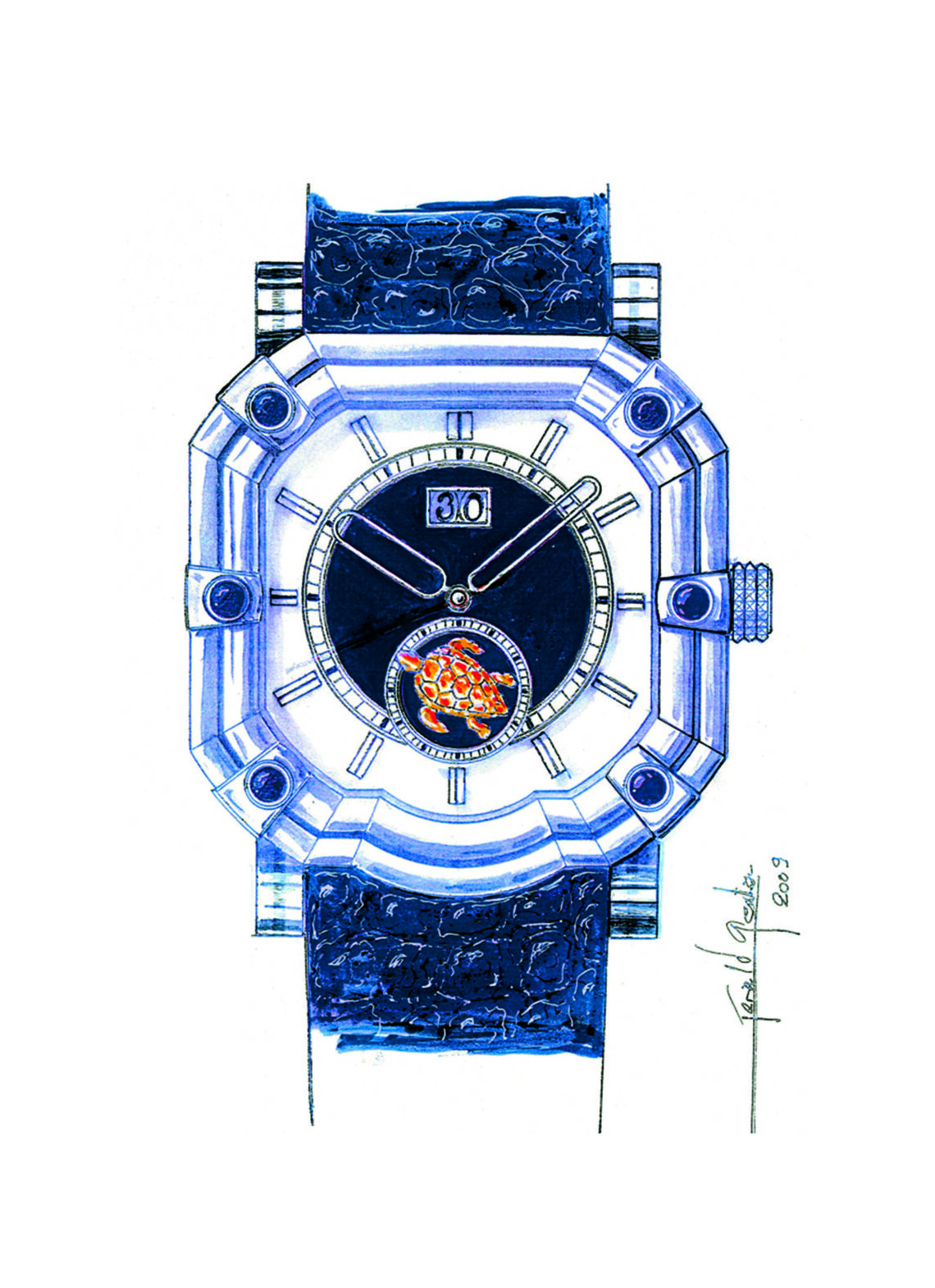 Cabochon Turtle 2009