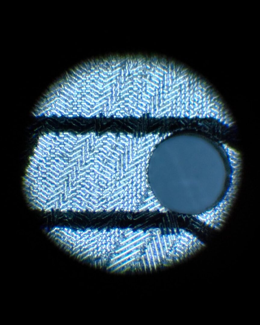 Meta-guilloché dial finishing