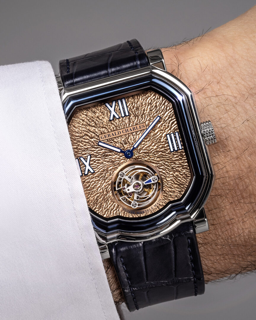 アールヌーボー　ピューター　ジャルディニエール Maestro 9.0 Roman Tourbillon - Gerald Charles
