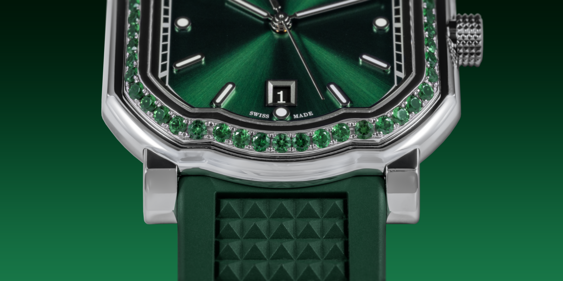 Maestro 2.0 Ultra-Thin Gem-Set - Gerald Charles